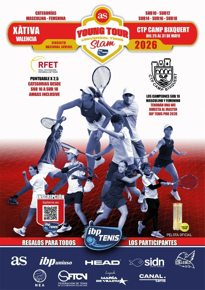 AS Young Tenis Tour Xàtiva 2026